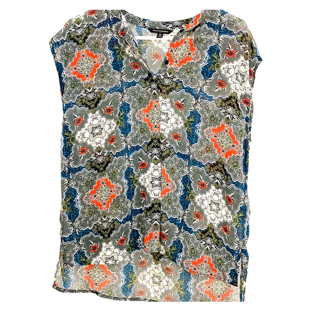 Fun floral Top